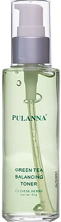 Tonik do twarzy na bazie zielonej herbaty - Pulanna Green Tea Balancing Toner — Zdjęcie N1