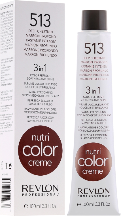 Krem koloryzujący do włosów - Revlon Professional Nutri Color Creme 3 in 1