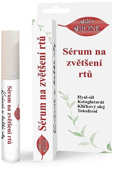 Serum powiększające usta - Bione Cosmetics Serum Lip Booster — Zdjęcie N1