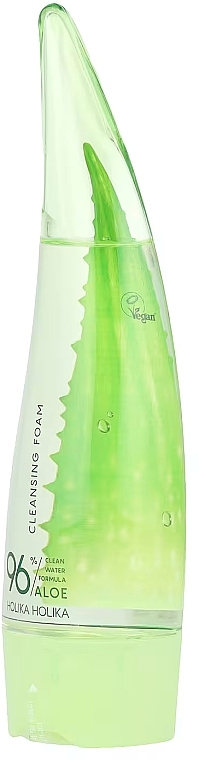 Oczyszczająca pianka do twarzy - Holika Holika Aloe Clean Water Formula 96% Cleansing Foam — Zdjęcie N2