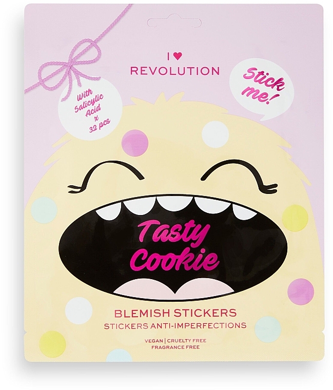 Oczyszczające plastry na nos - I Heart Revolution Tasty Cookie Blemish Stickers — Zdjęcie N1