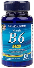 Kup Witamina B6 w tabletkach - Holland & Barrett Vitamin B6 50mg