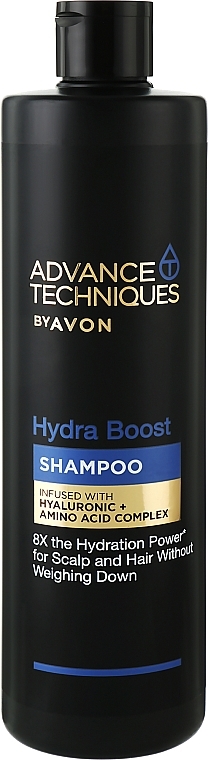 Szampon do włosów i skóry głowy Super Hydration - Avon Advance Techniques Hydra Boost Shampoo — Zdjęcie N1