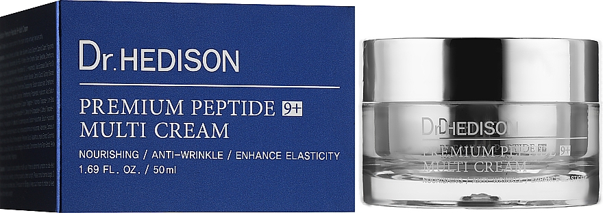 Krem-remodulator do twarzy 9 peptydów - Dr.Hedison Premium Peptide Multi 9+ Cream — Zdjęcie N2