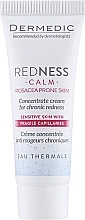 PREZENT! Krem-koncentrat do skóry z trądzikiem różowatym - Dermedic Redness Calm Concentrate Cream For Chronic Redness — Zdjęcie N2