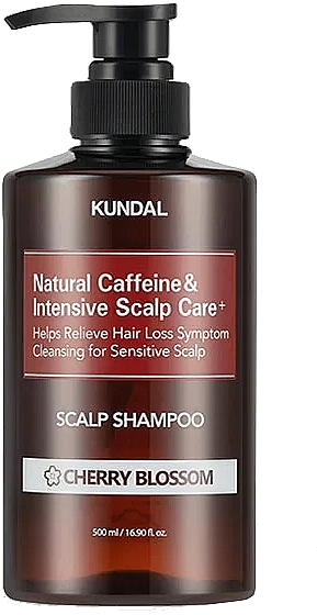 Szampon do włosów - Kundal Anti-Hair Loss& Scalp Care Scalp Shampoo Cherry Blossom — Zdjęcie N1