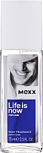 Mexx Life is Now For Him - Perfumowany dezodorant w atomizerze — Zdjęcie N1