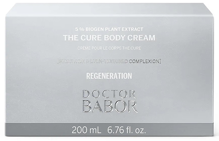 Krem do ciała - Babor Doctor Babor Regeneration The Cure Body Cream — Zdjęcie N2