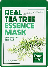 Maska w płachcie z ekstraktem z drzewa herbacianego - FarmStay Real Tea Tree Essence Mask — Zdjęcie N1