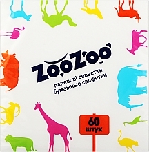 Kup Chusteczki higieniczne ZooZoo, 60 sztuk, białe - Snizhna panda