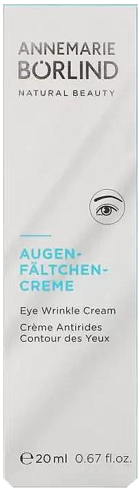 Przeciwzmarszczkowy krem pod oczy - Annemarie Borlind Eye Wrinkle Cream — Zdjęcie N2