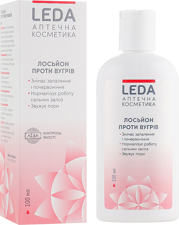 Balsam przeciwtrądzikowy	 - Leda Acne Lotion — Zdjęcie N1