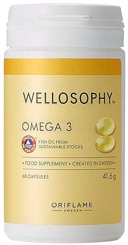 Kompleks Omega-3 - Oriflame Wellosophy — Zdjęcie N1