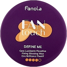 Wosk do włosów - Fanola Fantouch Define Me Fixing Glossing Wax — Zdjęcie N1