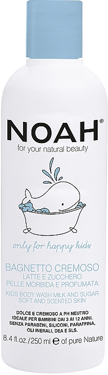 Balsam do kąpieli i pod prysznic dla dzieci - Noah Kids Body Wash, Milk And Sugar — Zdjęcie N1