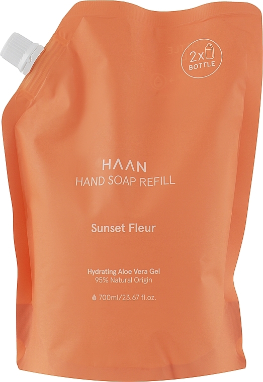 Mydło w płynie do rąk - HAAN Hand Soap Sunset Fleur (wkład uzupełniający) — Zdjęcie N2
