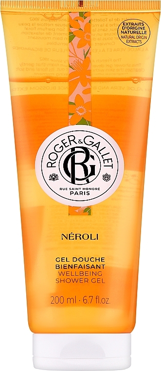 Roger&Gallet Neroli Wellbeing Shower Gel - Żel pod prysznic — Zdjęcie N1