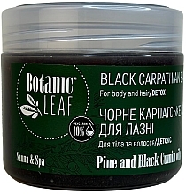 Mydło karpackie do kąpieli - Botanic Leaf Pine and Black Cumin Oil — Zdjęcie N1