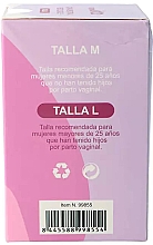 Kubeczek menstruacyjny duży, różowy - Inca Farma Menstrual Cup Large — Zdjęcie N3