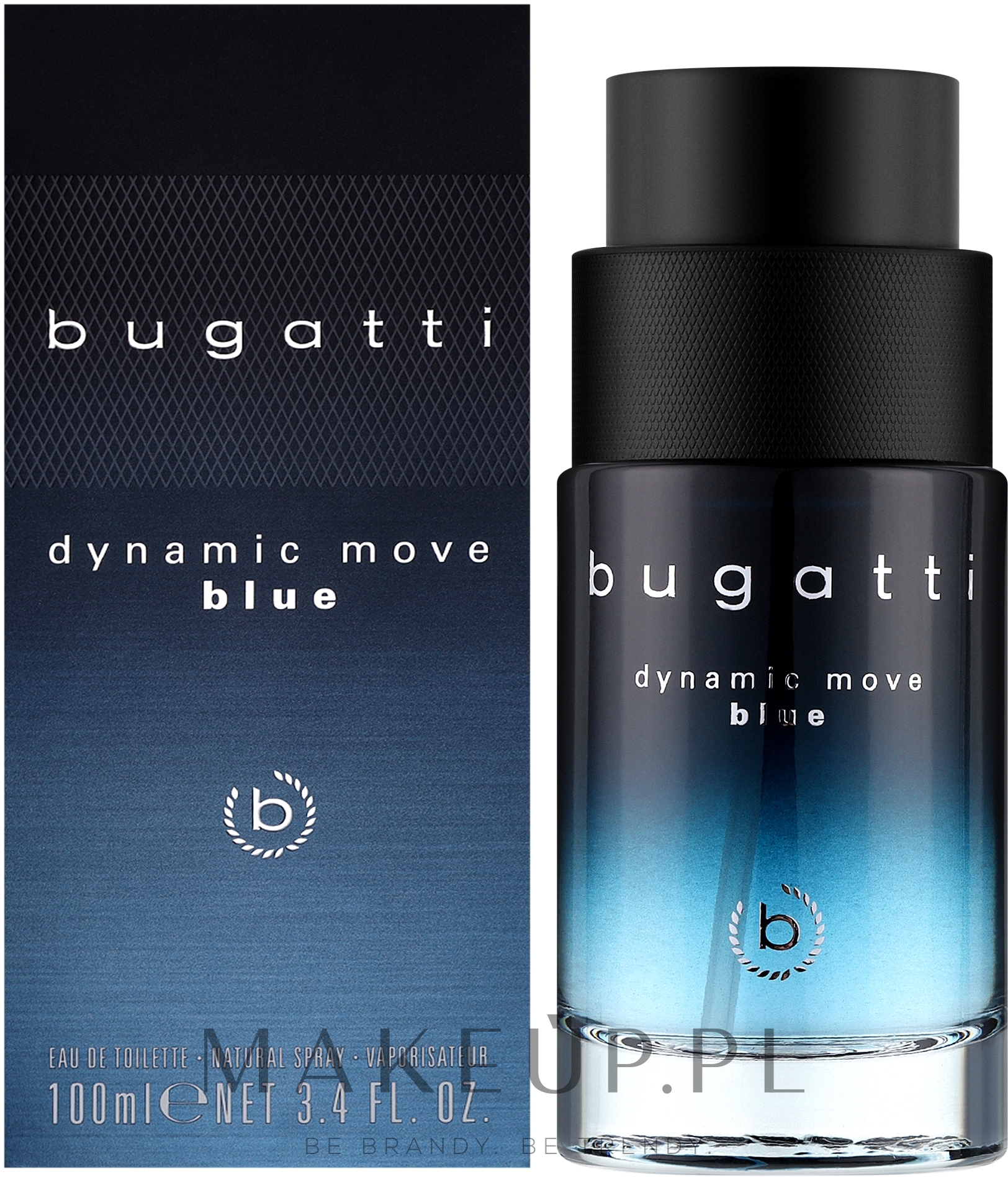 Bugatti Dynamic Move Blue - Woda toaletowa — Zdjęcie 100 ml