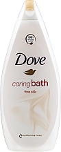 Płyn do kąpieli Delikatność jedwabiu - Dove Fine Silk Bath Foam — фото N1