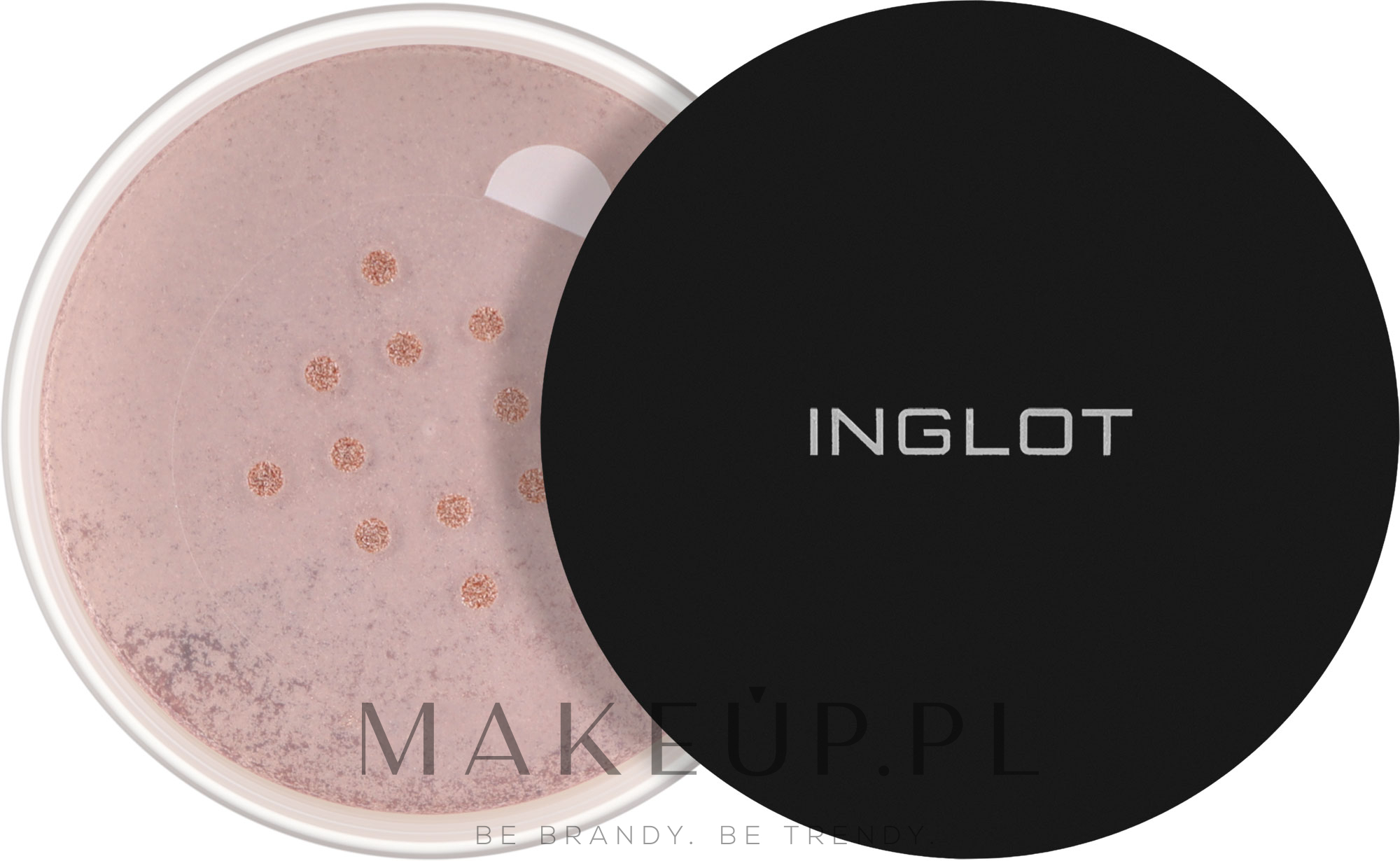 Rozświetlający puder do twarzy - Inglot Sparkling Dust FEB — Zdjęcie 01