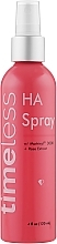 Spray do twarzy i ciała z kwasem hialuronowym i ekstraktem z róży - Timeless Skin Care HA+C Matrixyl 3000 — Zdjęcie N1