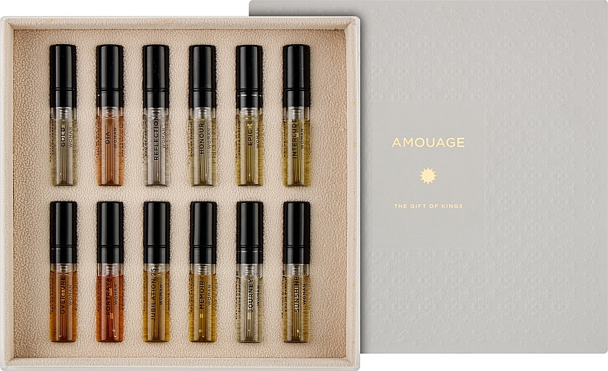 Zestaw (edp/12x2ml) - Amouage Womens Deluxe Discovery Box — Zdjęcie N2