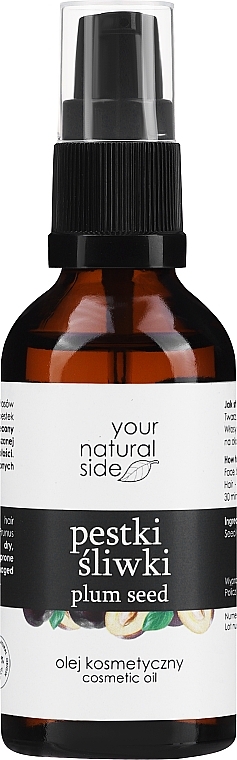 Olej z pestek śliwki z dozownikiem - Your Natural Side Precious Oils Plum Seed Oil — Zdjęcie N3