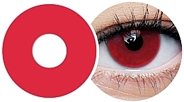 Kolorowe soczewki kontaktowe Red Vampire, 2 sztuki - Clearlab ClearColor Phantom — Zdjęcie N1