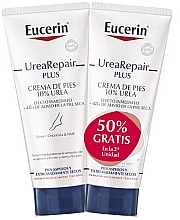 Zestaw kremów do stóp - Eucerin Urea Repair Plus Foot Cream 10% Urea (foot/cr/2x100ml) — Zdjęcie N2