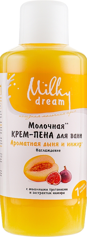 Kremowa pianka do kąpieli Pachnący melon i figi - Milky Dream — Zdjęcie N2