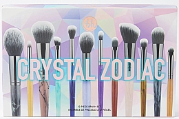Zestaw pędzli do makijażu, 12 szt. - BH Cosmetics Crystal Zodiac 12 Piece Brush Set — Zdjęcie N2