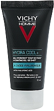 Kup Nawilżający żel chłodzący z kwasem hialuronowym dla mężczyzn do twarzy i skóry wokół oczu - Vichy Homme Hydra Cool+ Hydrating Gel Face + Eyes
