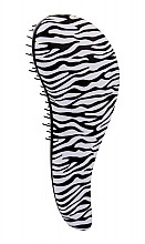 Kup Szczotka do włosów, w zebrę - Detangler Hair Brush Zebra White