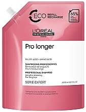 Szampon przywracający gęstość włosów - L'Oreal Professionnel Serie Expert Pro Longer Lengths Renewing Shampoo Eco Refill (uzupełnienie) — Zdjęcie N1