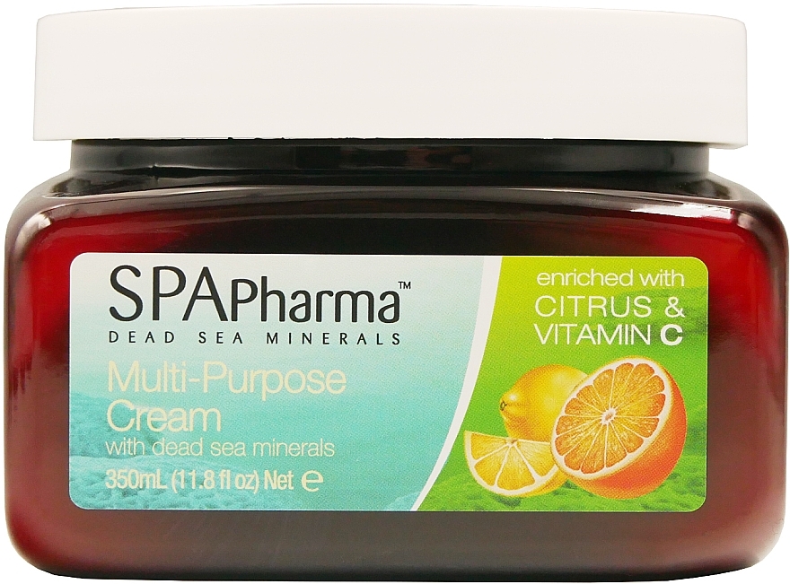 Uniwersalny krem z cytrusami i witaminą C - Spa Pharma Multi Purpose Cream Citrus & Vitamin C — Zdjęcie N1