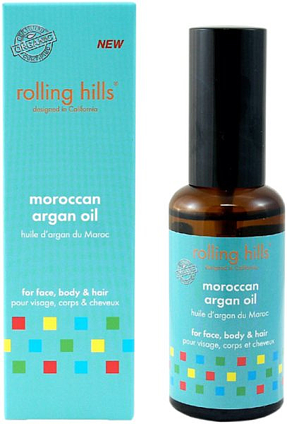 Olej arganowy - Rolling Hills Moroccan Argan Oil — Zdjęcie N1