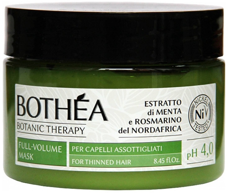 Maska dodająca włosom cienkim objętości - Bothea Botanic Therapy Full-Volume Mask pH 4.0 — Zdjęcie N1
