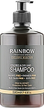 Kup Szampon do włosów suchych i farbowanych Mleko i miód - Rainbow Professional Exclusive Colored & Dry Hair Shampoo