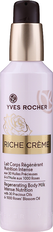 Przeciwzmarszczkowe intensywnie regenerujące mleczko do ciała - Yves Rocher Riche Creme Regenerating Body Milk — Zdjęcie N3