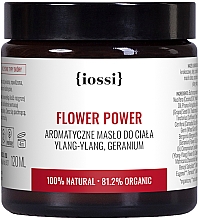 Flower Power. Aromatyczne masło do ciała z Ylang-Ylang - Iossi — Zdjęcie N1