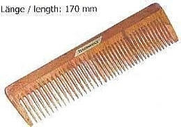 Grzebień do włosów, 17,3 cm, drewno cedrowe - Golddachs Comb — Zdjęcie N1