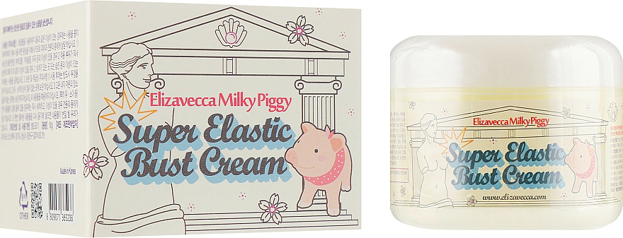Kolagenowy krem do biustu - Elizavecca Milky Piggy Super Elastic Bust Cream