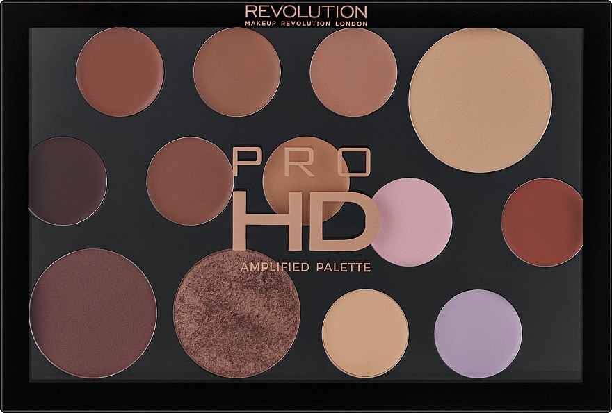PRZECENA!  Paleta do konturowania twarzy - Makeup Revolution Pro HD The Works Palette * — Zdjęcie N2