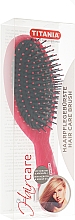 Stylowa masująca szczotka do włosów, 22,5 cm - Titania — Zdjęcie N1