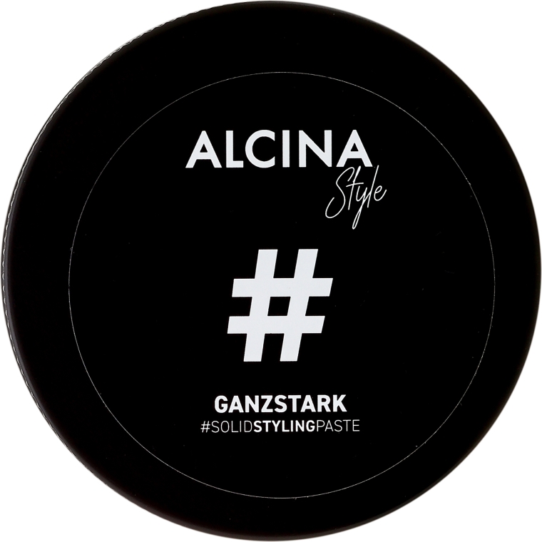 Mocno utrwalająca pasta do włosów - Alcina Style Solid Styling Paste — Zdjęcie N1