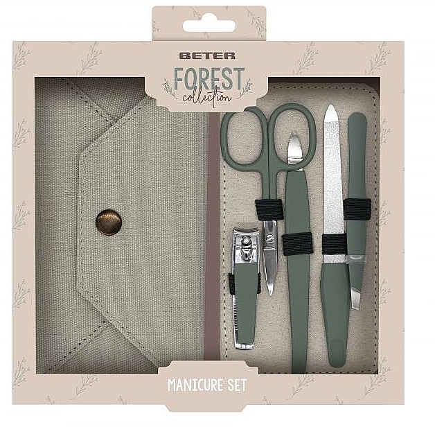 Zestaw do manicure, 6 produktów - Beter Forest Collection Manicure Set — Zdjęcie N1