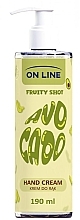 Krem do rąk Avocado - On Line Fruity Shot Hand Cream — Zdjęcie N1