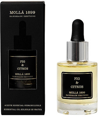 Olejek eteryczny - Cereria Molla Fig & Citrus Essential Oil Soluble In Water — Zdjęcie N1